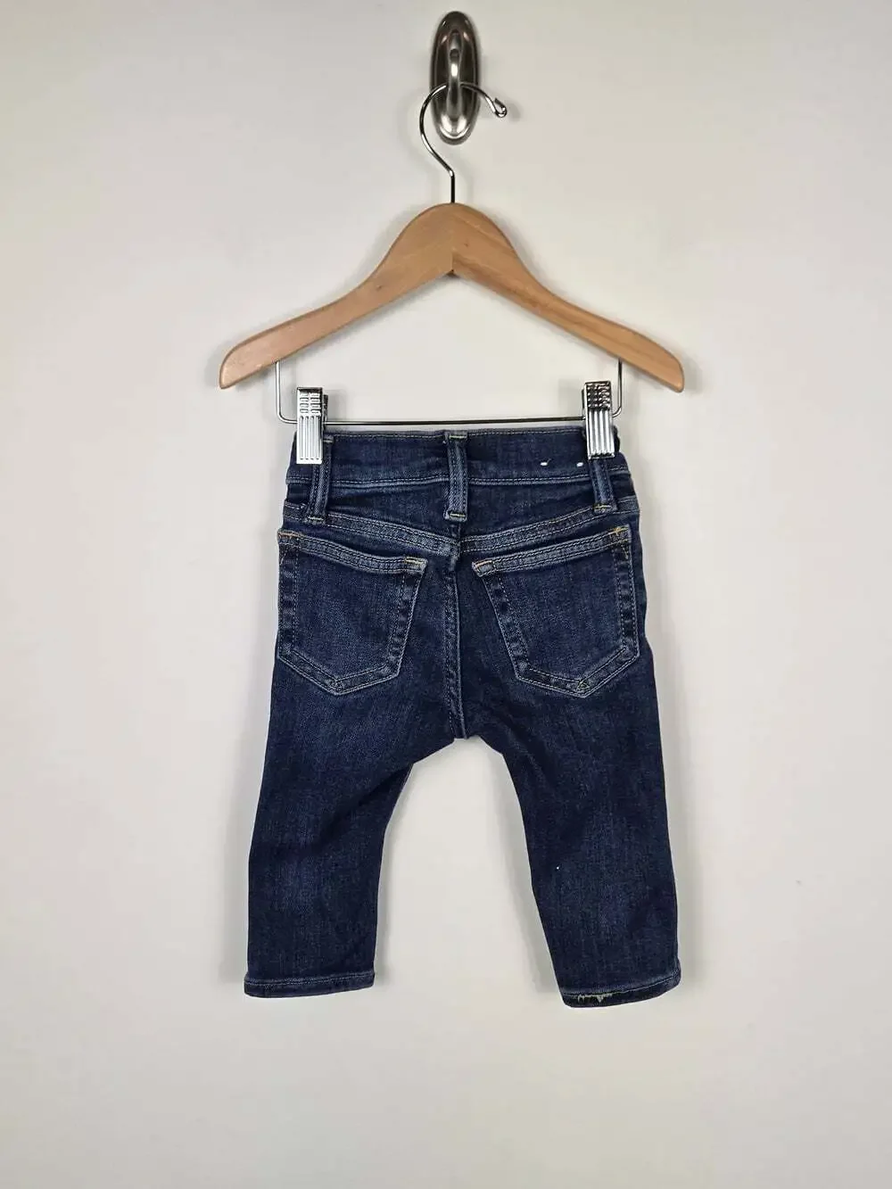 Baby GAP Skinny Jeans 12-18M Dark Wash Stretch Denim Toddler Y2K